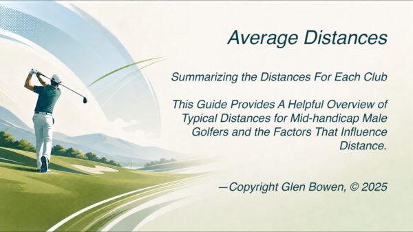 Average distances for golf clubs