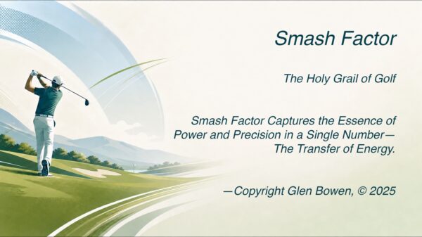 Smash factor concept in golf