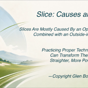 Slice: Causes and Cure