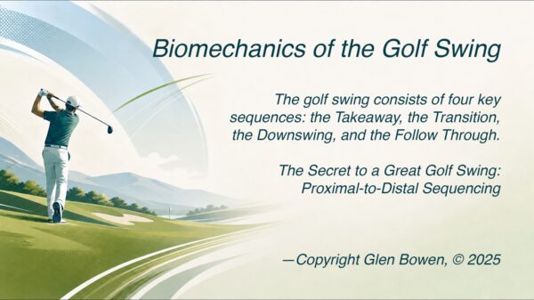 Understanding golf swing biomechanics