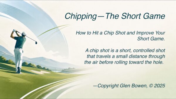 Techniques for effective chip shots