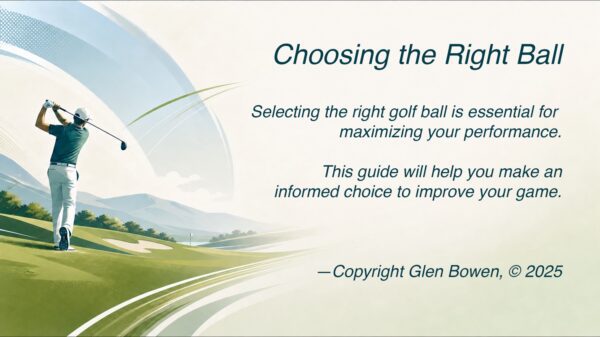 Choosing the best golf equipment