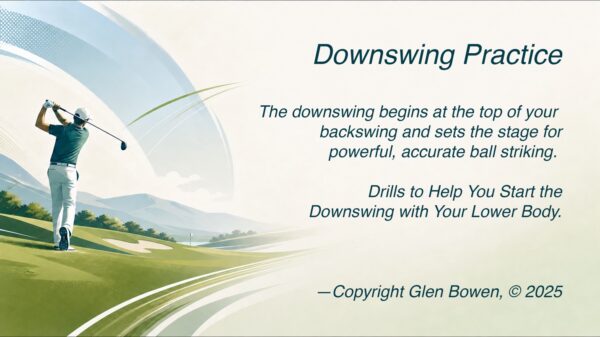 Drills for improving downswing